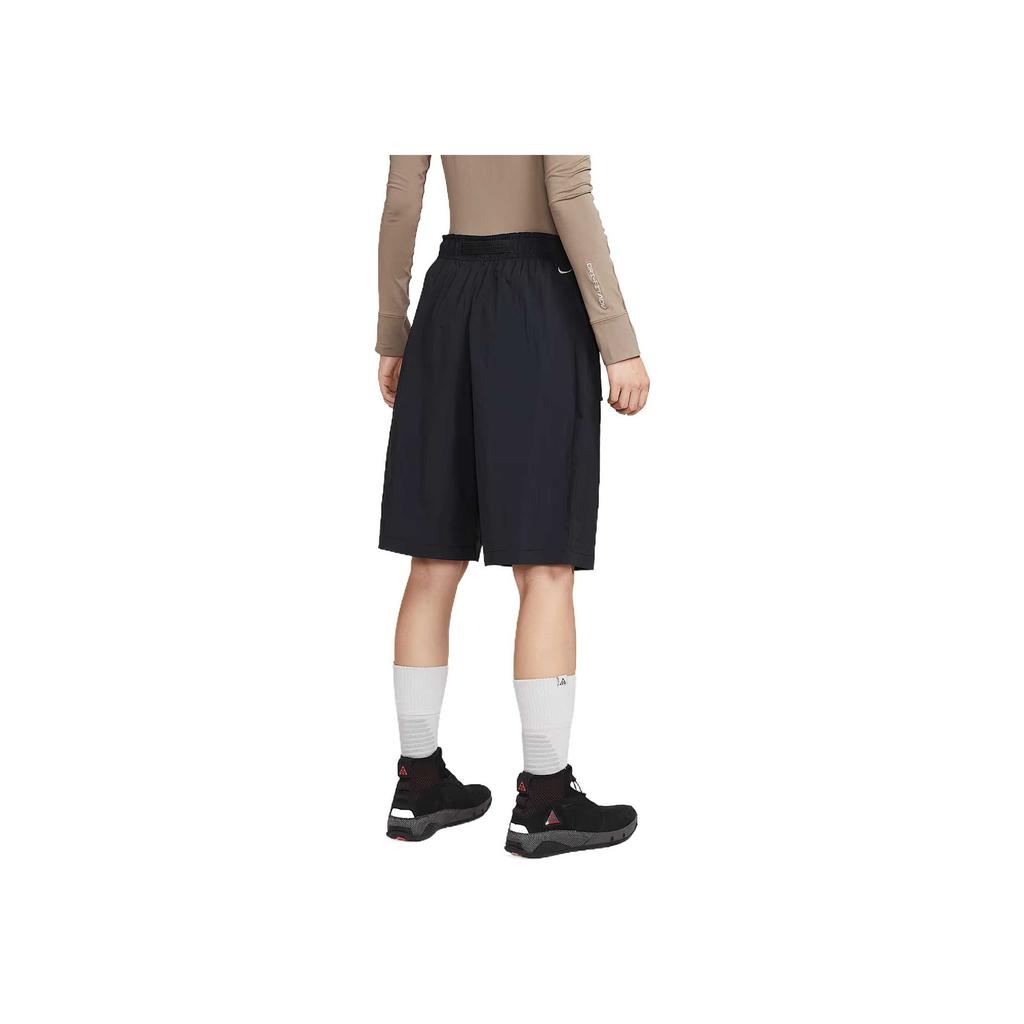 Nike ACG Orb Weaver Comfortable Fashion Simple Versatile Solid Color Letter Casual Shorts Unisex Shorts Black HJ2888-010