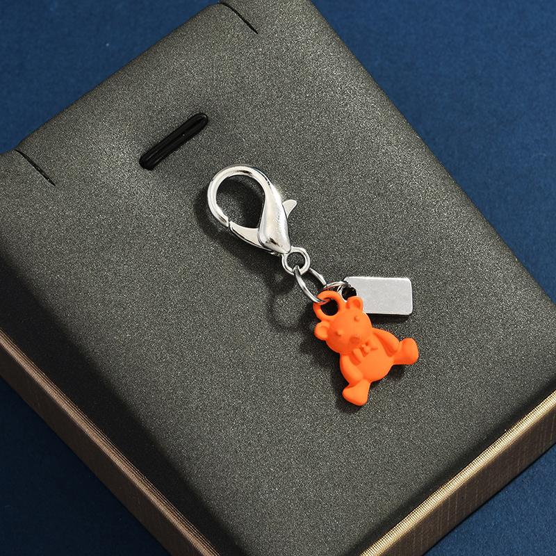 Exquisite Cherry Butterfly Keychains For Women Bag Pendant Car Keyring Creative Backpack Decoration Accessories Gifts