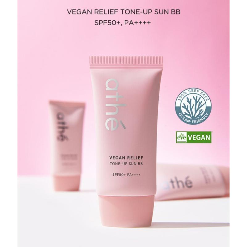 Athe Веганский солнцезащитный BB-крем с тонирующим эффектом 50 мл Набор 1+1