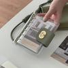 A7 Pocket Cash Budget Envelop Wallet Binder Po Card Bill Id Card Bank Bus Card Holder Storage Book Portable Notebook Diary