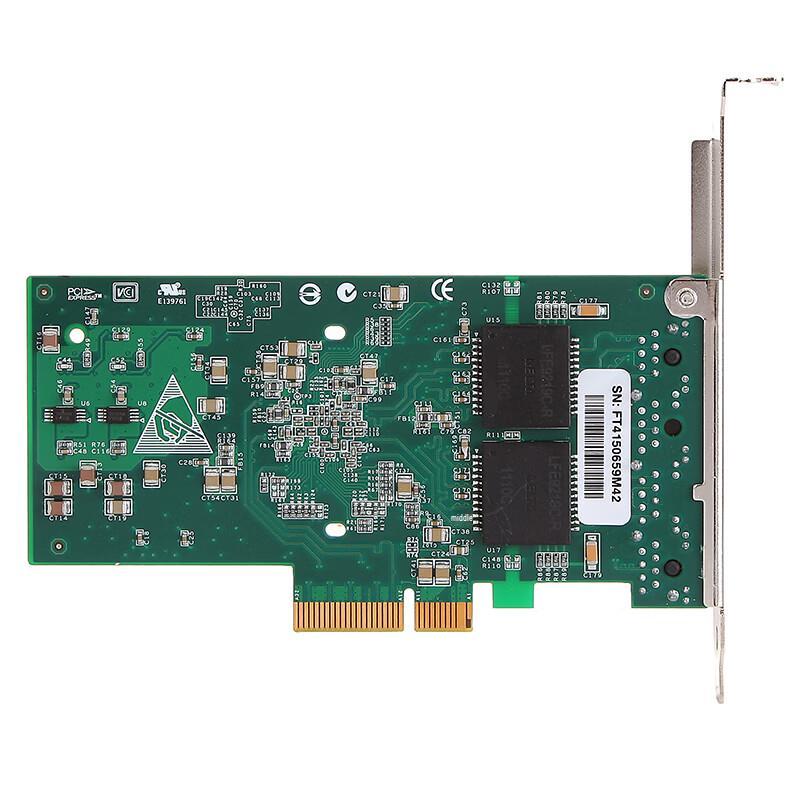 Femrice Intel I350AM4 Quad-Port Gigabit PCIe Network Card (CN version)