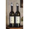 Amber Set of 2 750 Ml Olive Oil Oil Bottle Oil Pot with Wooden Stand