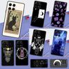 Чехол с рисунком «Кошка и Луна» для Samsung Galaxy M16 M06 M12 M13 M14 M15 M35 M55 M34 M54 M33 M53 M21 M31 M11 M32 M52