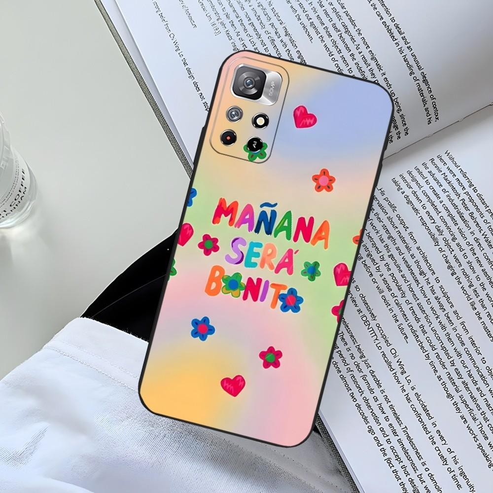 Karol G Manana Sera Bonito Phone Case for Xiaomi Redmi Note 14 13 12 11 9 Ultra 10 Lite Poco F4 F5 X5 Pro Plus Cover