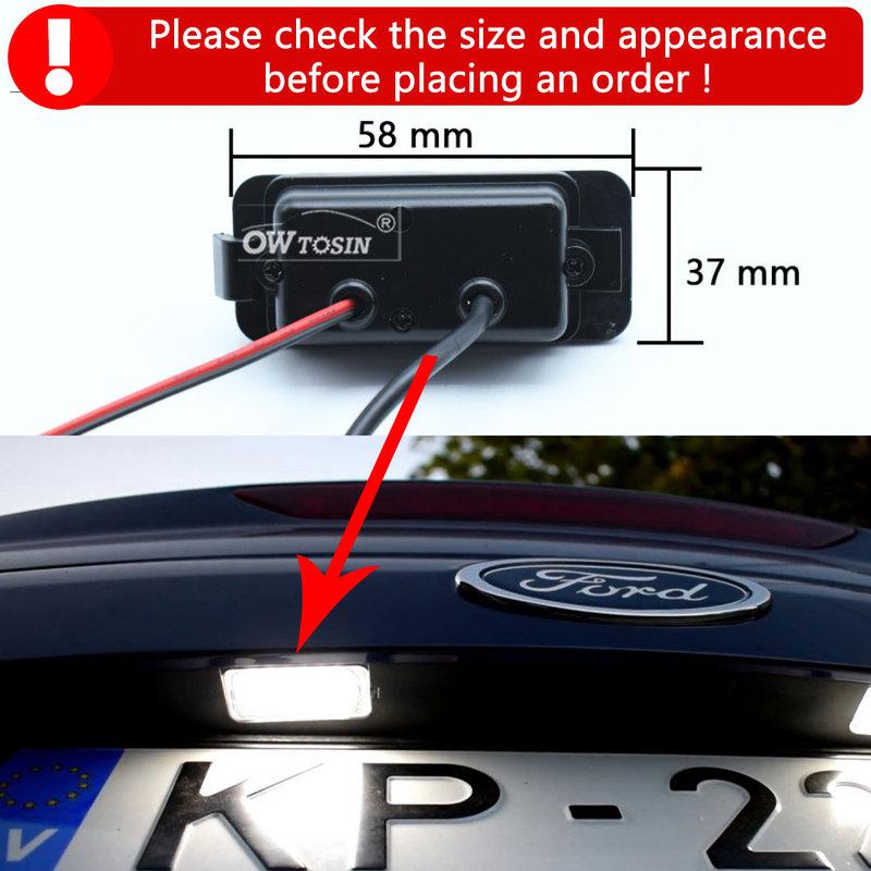 For Ford Focus 2 hatchback 2008-2011 EcoSport MK1 MK2 2004-2015 Vehicle Camera 170°AHD 1080P Reverse Backup Car Rear View Camera
