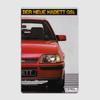 Opel Kadett Gsi Poster Metal Tin Sign Truck Indoor and Outdoor Home Bar Coffee Kitchen Wall Decoration