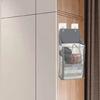Large Capacity Hanging Mesh Laundry Basket Foldable Dirty Clothes Storage Bag  Bedroom