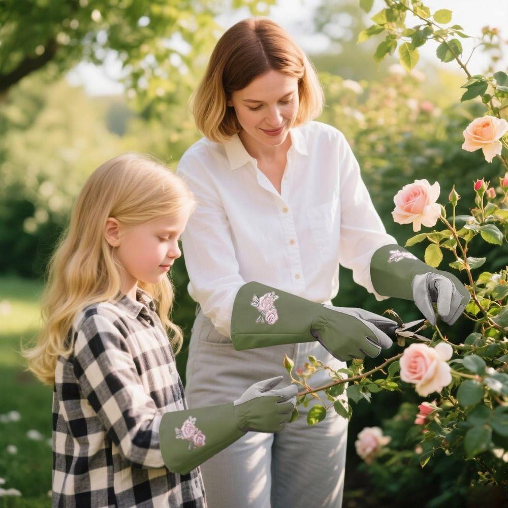 Durable Thorn-Proof Gloves Waterproof Pruning Gloves Protection Mitten Gardening Gloves Yard Work