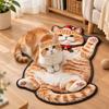 Non-Slip Home Decor Carpet Diatom Mud Cartoon Carpet Cute Cat-Shaped Area Rug  Living Rooms