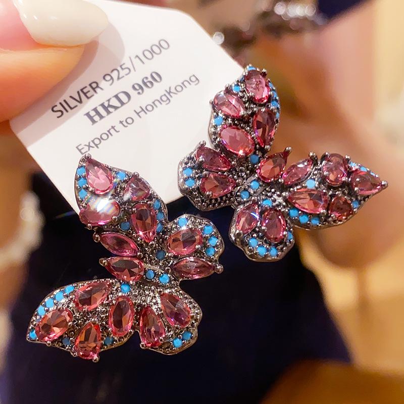 Винтажные серьги-капли с жемчугом и бриллиантовой инкрустацией - Ретро-стиль, Легкая роскошь, Высококачественный дизайн