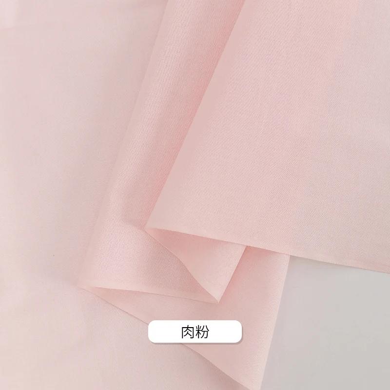 145x50см/200см Ткань-подкладка из чистого хлопка для платьев, детской одежды, рубашек для защиты от солнца, ткань для одежды ручной работы