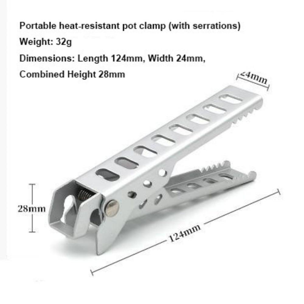 124*28mm Camping Picnic Clip 2 Colors Household Kitchen Tools  Tableware Accessories