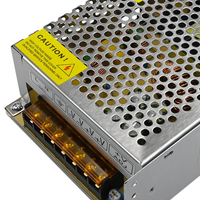 Qoltec Switching Power Supply for LED | 150W | 12V | 12.5A | Aluminum
