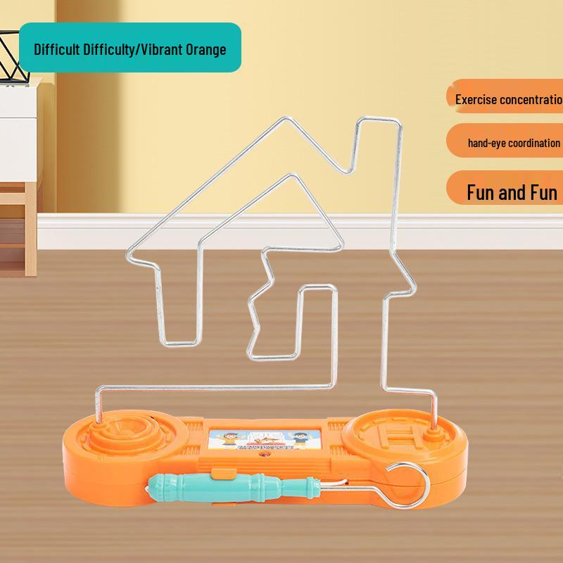 Electromagnetic Hot Wire Maze: Hand-Eye Coordination and Concentration Training Toy
