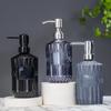 Style Set for Bathroom Accessories Suitable for Travel Liquid Soap Dispensers 450ml Shampoo and Shower Gel Dispenser