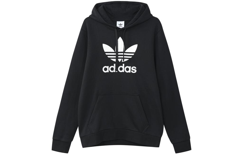 adidas Мужские толстовки Originals Trefoil с капюшоном, средней посадки, Regular GH7774