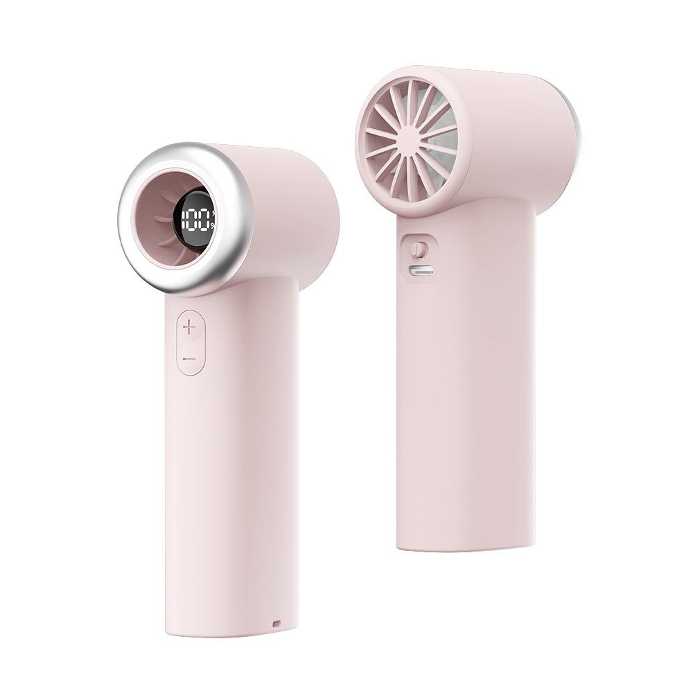 Handheld Small Fan Violent High-speed Fan Electric Fan Small Brushless Silent Charging Electric Mini Fan