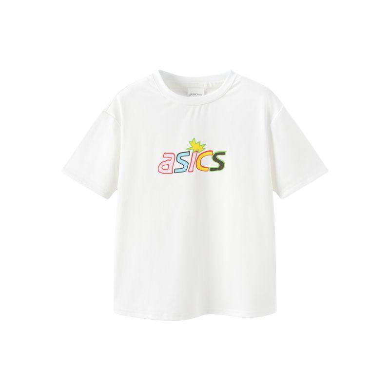 Kids' T-Shirt Asics x IP LIANMINGKUAN T Shirt Raw White Teenagers