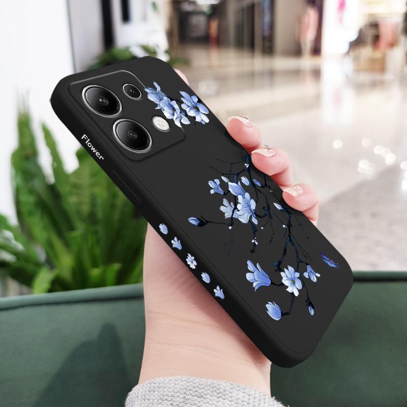 Цветущая Орхидея Чехол для Телефона Для Xiaomi Redmi Note 15 Pro Plus 4G 5G Силиконовый Чехол