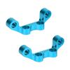 2Pcs RC Metal Upper Suspension Arm Mount for Tamiya TT02 1/10 RC Car Upgrade PartsBlue
