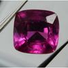 Natural Pink Ruby Loose Gemstone Square Cushion Cut 7.35 ct for Jewelry Making and Gem Collections