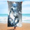 New, Double-sided Velvet Beach Towel Quick-drying Sports Towel Printed Bath Towel