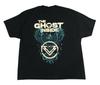 Горячий тренд Футболка унисекс The Ghost Inside Band Черная 1 сторона Размеры от S до 4XL