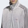 Adidas Stylish Velvet Loose Fit Track Top  Kq5476 
