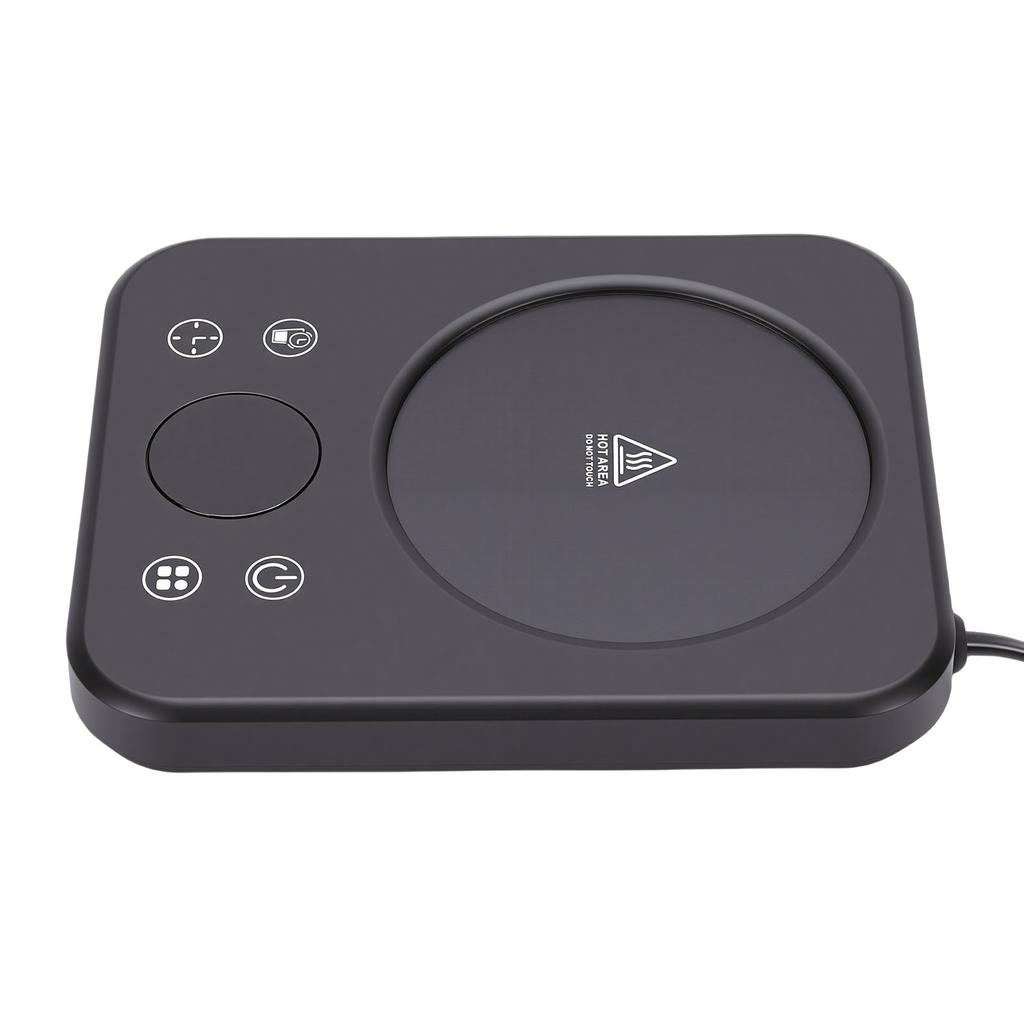 Подогреватель кружки 36 Вт 9 режимов температуры 12-часовой таймер Автоматическое отключение Электрический подогреватель напитков, чая, воды, молока