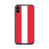 Coque iPhone - Drapeau De l'Autriche - iPhone XS - Silicone Souple - Design Fin Et Léger - Protection Maximale