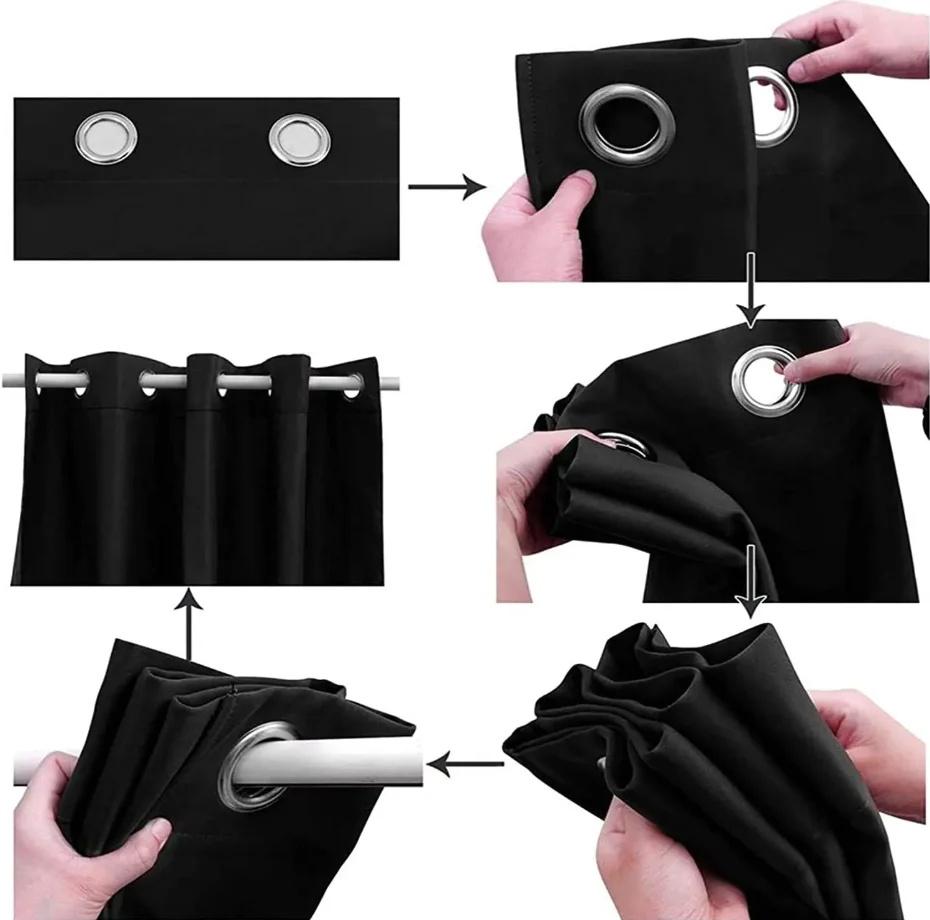 Зеленые Растения Листья Оконная Занавеска Спальня Гостиная Блэкаут Занавеска Современное Украшение Дома Теплоизоляция Шумоподавление