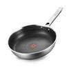 Kobach 26cm 304 Stainless Steel Honeycomb Non-stick Frying Pan