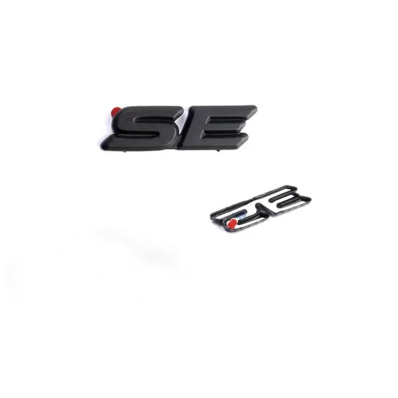 For Toyota Camry 3pcs ABS Overlay Matt black for Toyota Camry 2018-2024 modified three-dimensional covering 3D SE XSE trunk sticker accessories