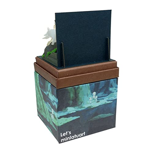 Sankei Миниатюра «Принцесса Мононоке» от Studio Ghibli: Ночь решения Бумажное моделирование MP07-140