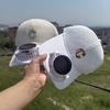 Quick Dry Solar Fan Hat USB Charging Sun Protection Caps New Baseball Cap  Summer