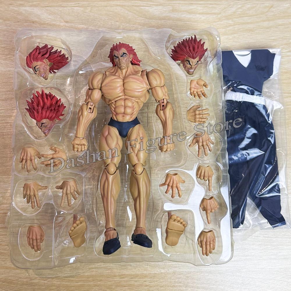 Storm Toys BAKI Figure Orochi Doppo Action Figures ST Hanma Baki Figurine Shinkai Chief Curator Model Toy Ko PVC Collection Doll