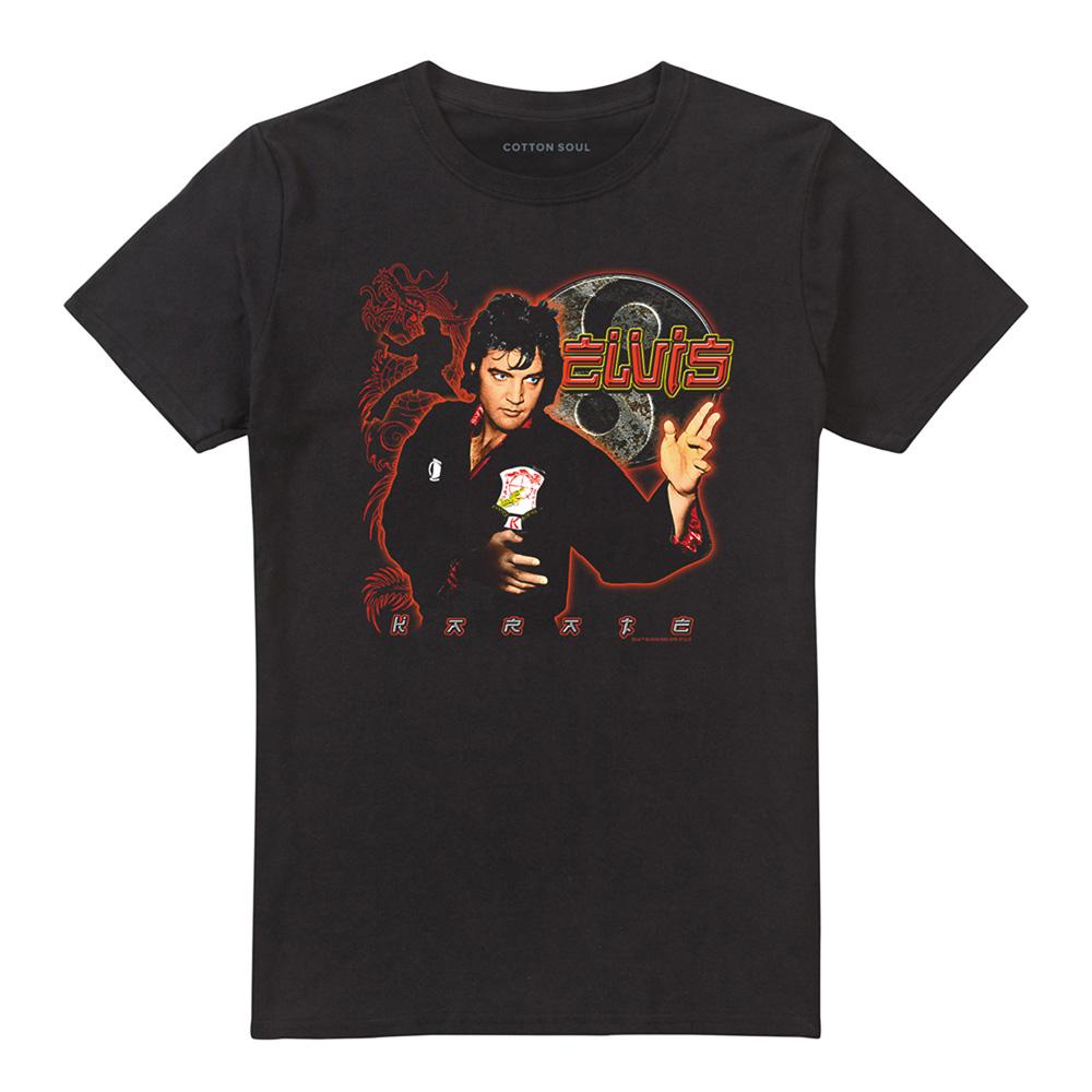 Elvis Presley Unisex Adult Karate T-Shirt