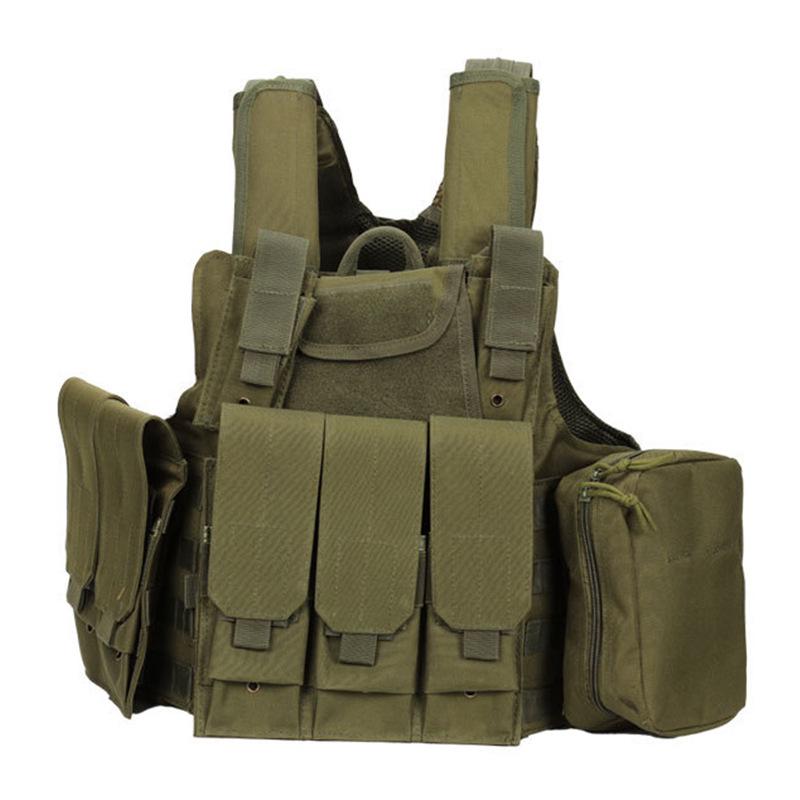 Outdoor Military Enthusiast Steel Wire Molle Vest