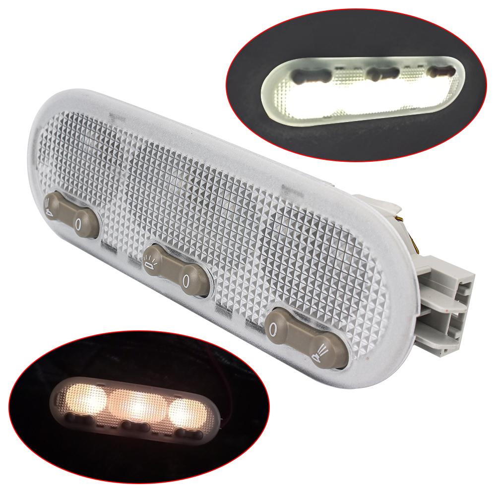 Автомобильный интерьерный купольный светильник для чтения, автомобильный потолочный светильник, автомобильные аксессуары для Nissan Qashqai Sunny Micra/March Renault Dacia, автомобильный Стайлинг