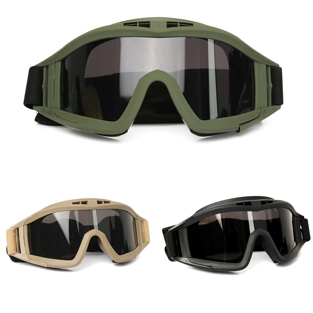 Уличные тактические очки Desert Locust Army Fan Goggles CS противоударные спортивные очки унисекс мужские велосипедные очки