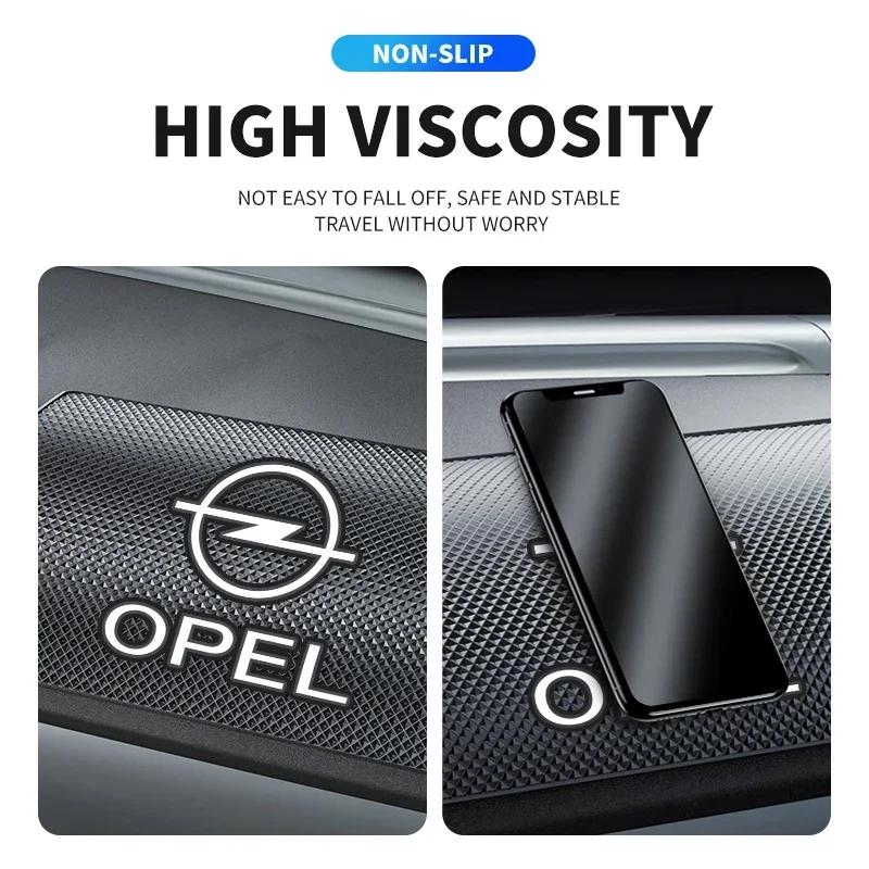 Car Interior Accessories Anti-Slip Mat Auto Non-Slip Pads for Opel OPC Astra Insignia Mokka Zafira Corsa Vectra C D Antara Car QS7