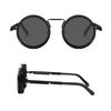 Anti UV Protection Adjustable Dimming Glasses Round Frame ND Filter Sunglasses  Driving