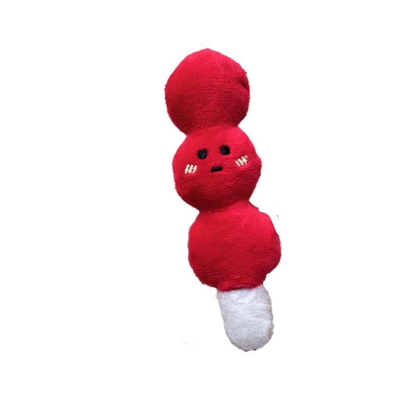 Korean Style Funny Tomato Duckbill Clip Simulation Food Cartoon Side Clip Back Clip Female