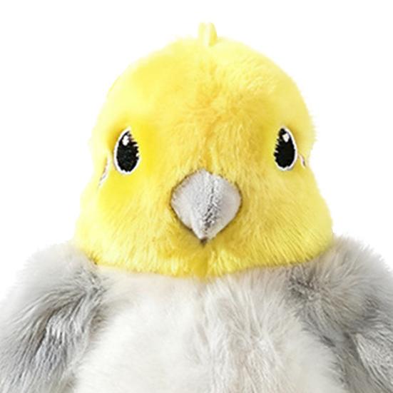 Cat Toy Electric Birds Rechargeable Plush Chirping Birds Flapping Wings Interactive Cat Toy for Indoor Outdoor Play Entertainment Mental Stimulation