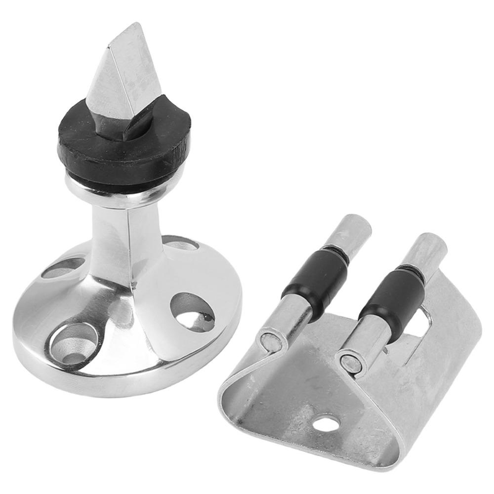 Polished Finish Door Stopper 316 Stainless Steel Door Holder Industrial Secure Fixation  Boat Use