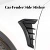 Для универсального автомобиля, боковой значок-наклейка на крыло, наклейка на кузов, декоративная накладка на воздухозаборник, аксессуары для внешней модификации, автодекор, запчасть для тюнинга