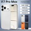 Низкая цена I17 Pro 5G Водонепроницаемый чехол для смартфона 16+1 ТБ Камера 108 МП Светодиодный Разблокированная версия Дропшиппинг Игровой чехол для телефона