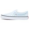Classic Slip-On Baby Blue Checkerboard Unisex Sneakers True-White VN0A38F7QCK