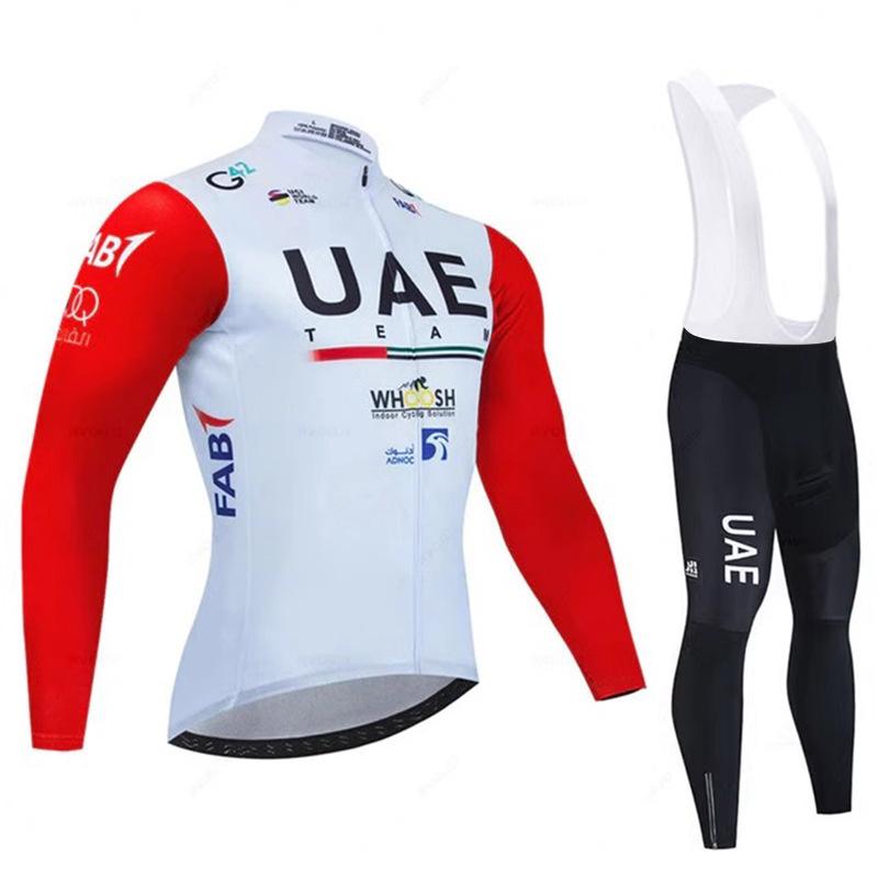 2026 Winter Warm Cycling Suit Cycling Suit Bike Winter Fleece Long Sleeve Suit Tour De France Road Bike Riding Overalls