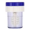 Fashion Manually Plastic Cleaning Lenses Case Contact Lens Cleaner Washer Blue